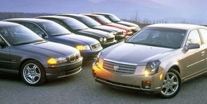 Poređenje sportskih sedana iz 2001. godine: Audi, BMW, Lexus, Mercedes, Saab i Volvo