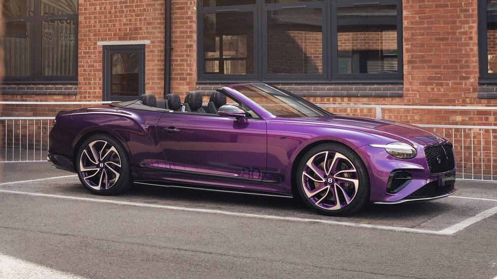 Bentley slavi 80 godina sa jedinstvenim Continental GTC u ljubičastim tonovima