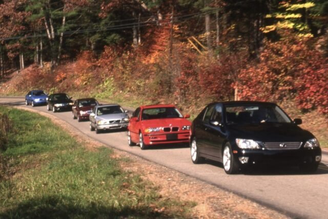 Pogledajte Uporedni Test Sportskih Sedana iz 2001. godine