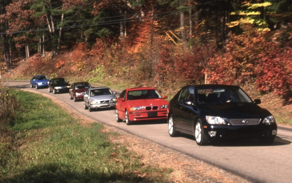 Pogledajte Uporedni Test Sportskih Sedana iz 2001. godine