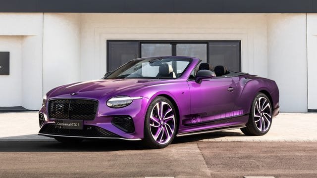 Bentley slavi 80 godina sa jedinstvenim Continental GTC u ljubičastim tonovima