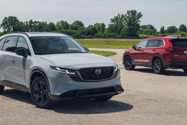 Poređenje: 2026 Honda CR-V EX-L vs. 2026 Mazda CX-5 Premium Plus
