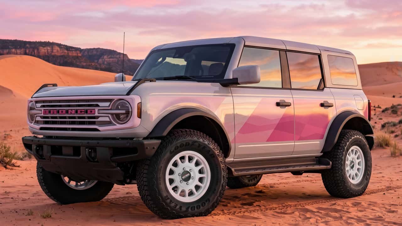 Ford Bronco Desert Rising: Novi vizuelni paket sa naglaskom na magentu