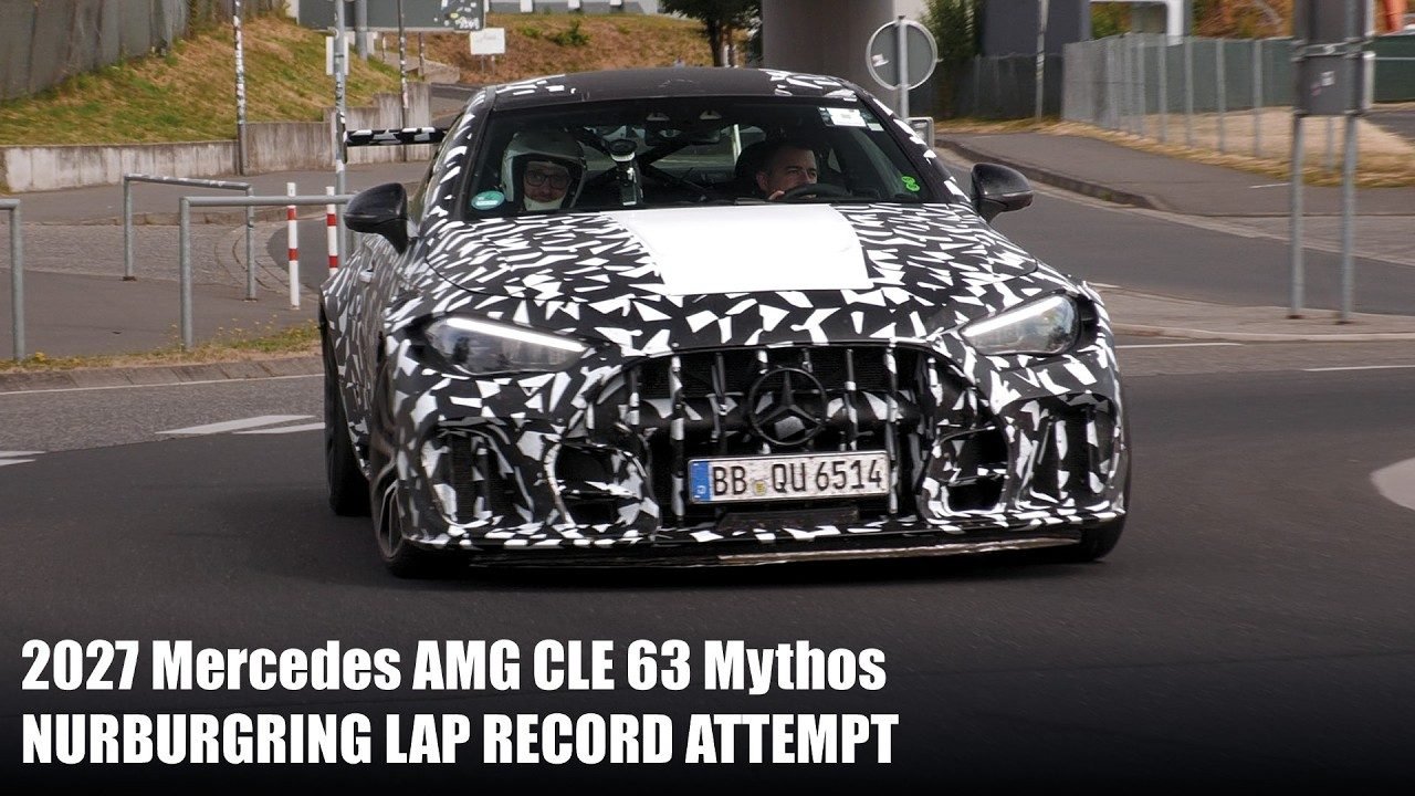 Mercedes-AMG Mythos: Ekstremni V8 Kupe na Nürburgringu
