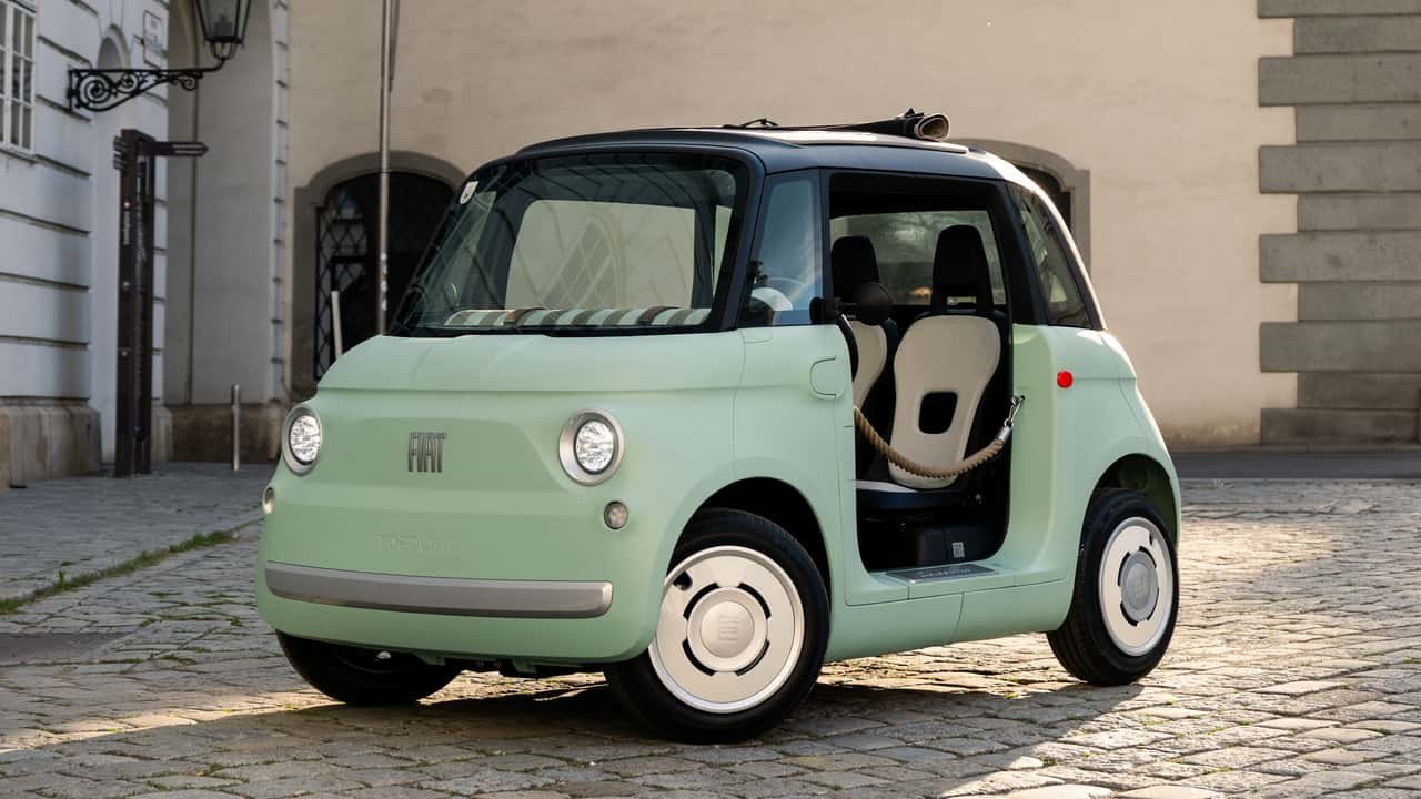 Fiat Topolino: Mali električni automobil koji golf tereni žele