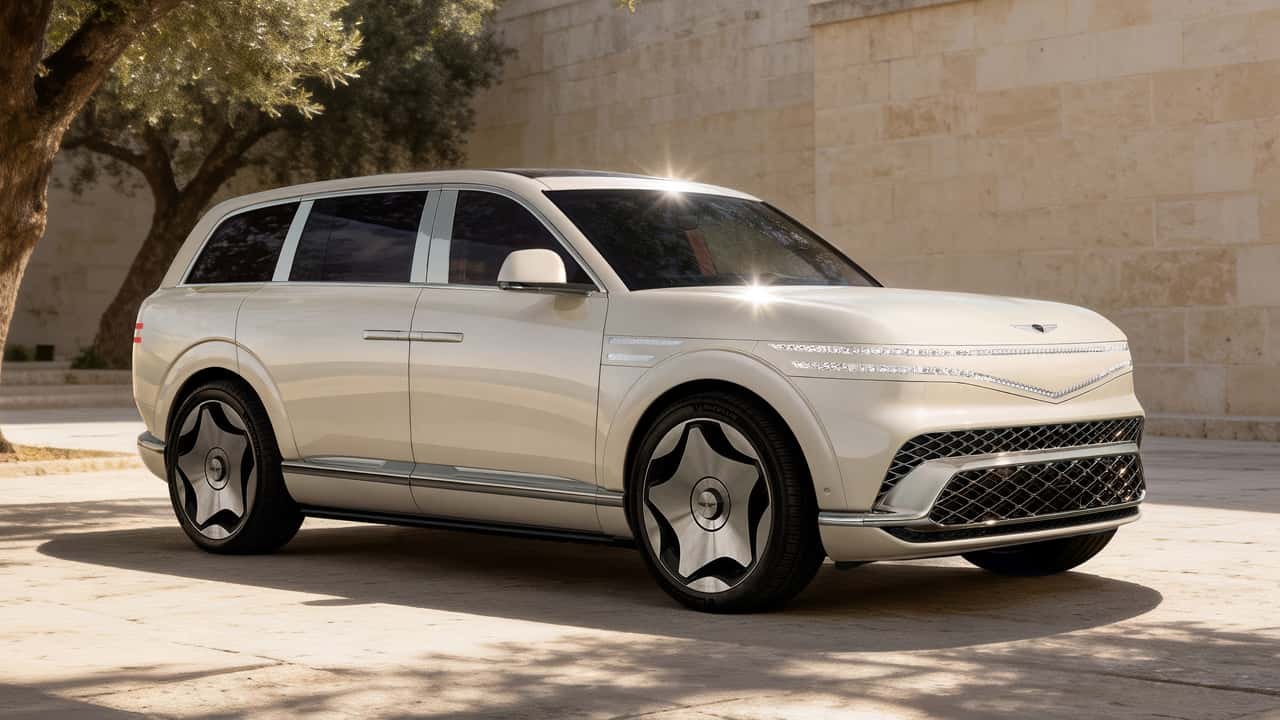 2027 Genesis GV90: Luksuzni SUV sa Coach Doors i Impresivnom Performansom