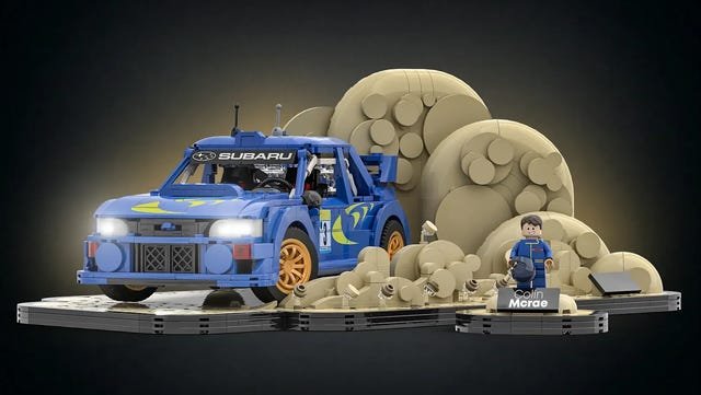 Lego verzija Subaru Impreza WRC sa Colinom McRaeom traži vaše glasove