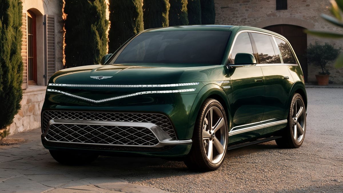 2028 Genesis GV90: Luksuzna Električna SUV Ikona