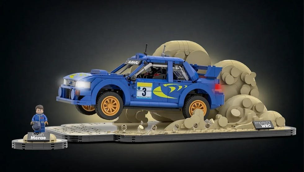 Lego verzija Subaru Impreza WRC sa Colinom McRaeom traži vaše glasove