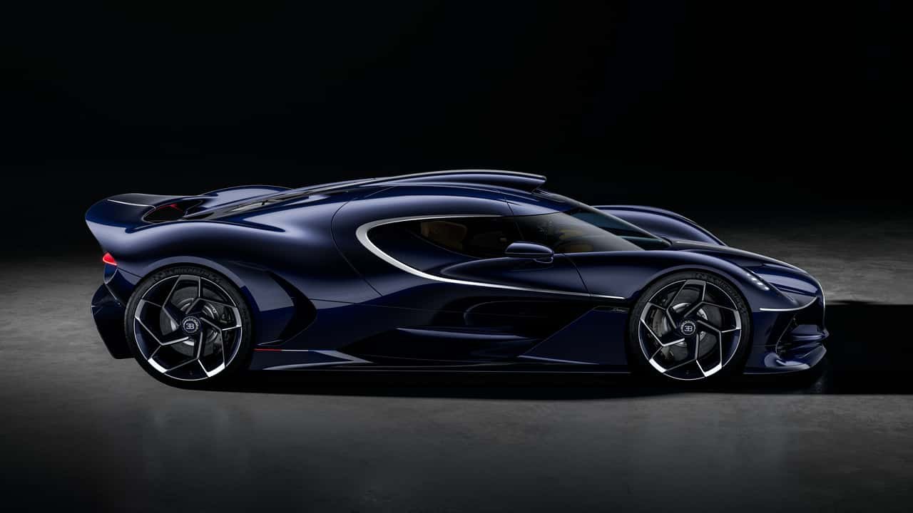 Bugatti Destrier: Umesto na stazi, na umetničkom platnu