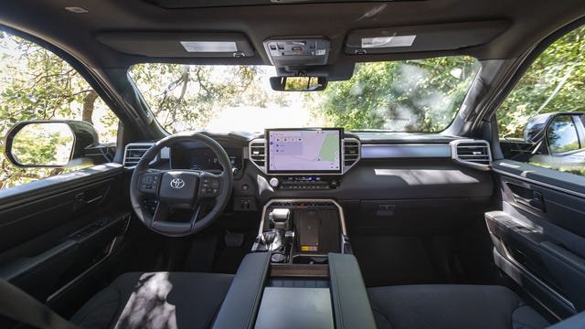 Pogledajte enterijer 2027. Toyota Tundra Trailhunter