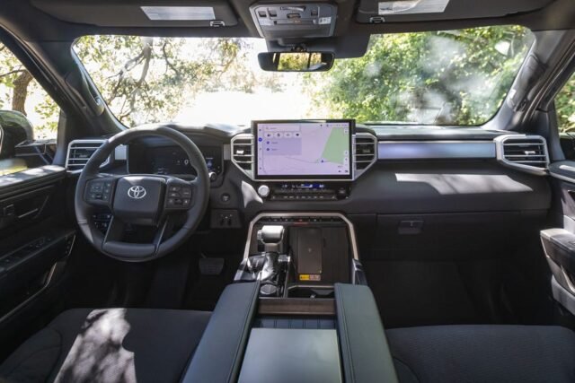 Pogledajte enterijer 2027. Toyota Tundra Trailhunter
