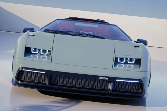 Eccentrica V12 Roadster: Otvoreni Lamborghini Diablo Restomod sa V12 Motorom