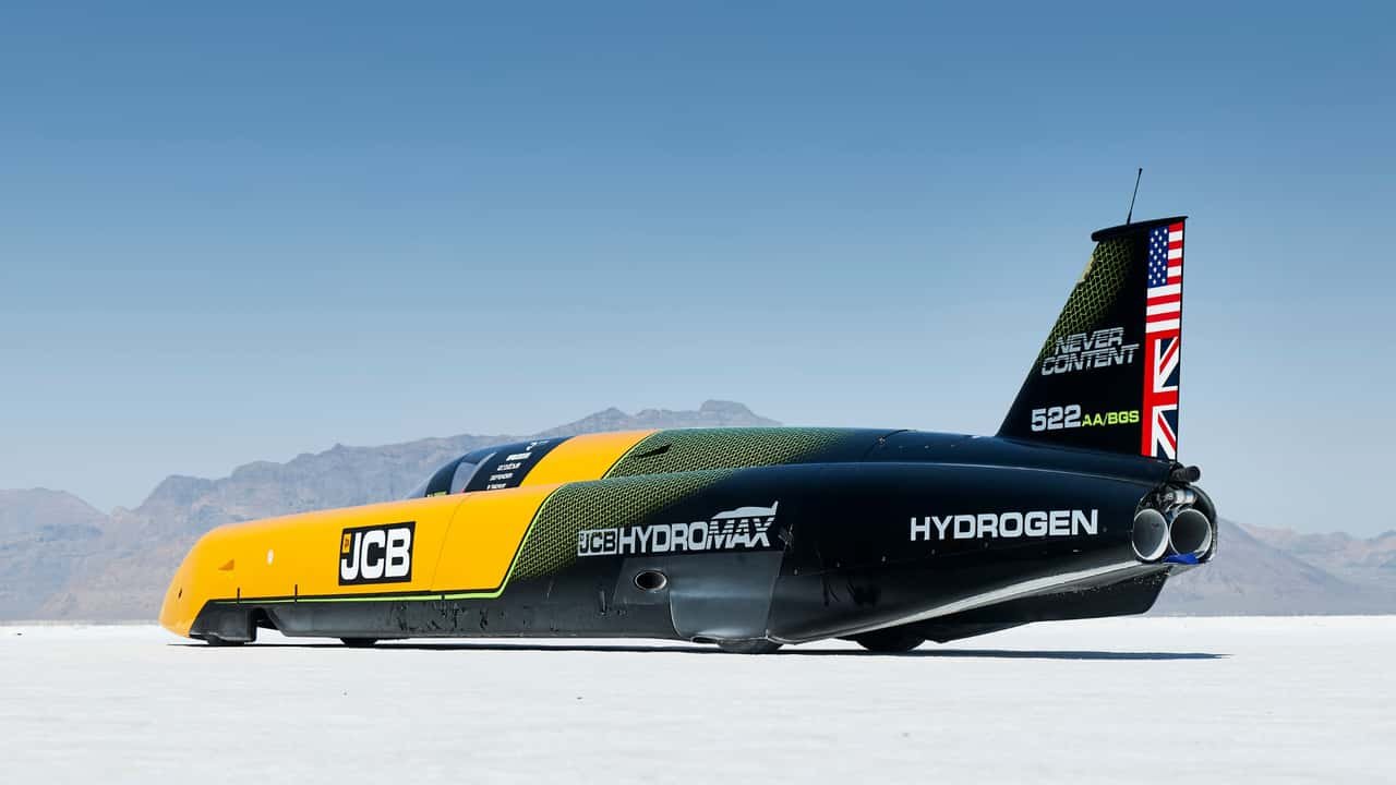 JCB Hydromax oborio svetski rekord: Brzina od 406 mph i budućnost vodoničnih automobila