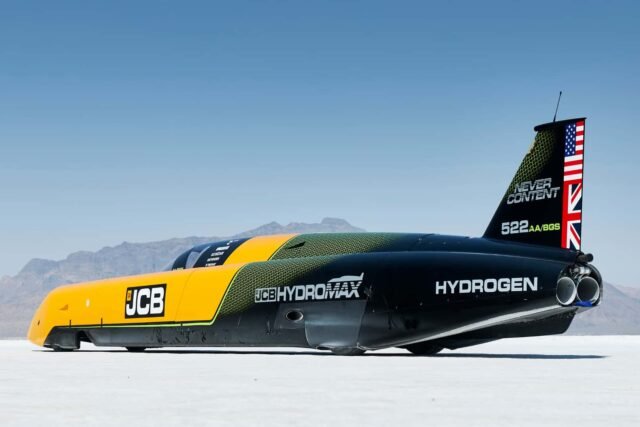 JCB Hydromax oborio svetski rekord: Brzina od 406 mph i budućnost vodoničnih automobila