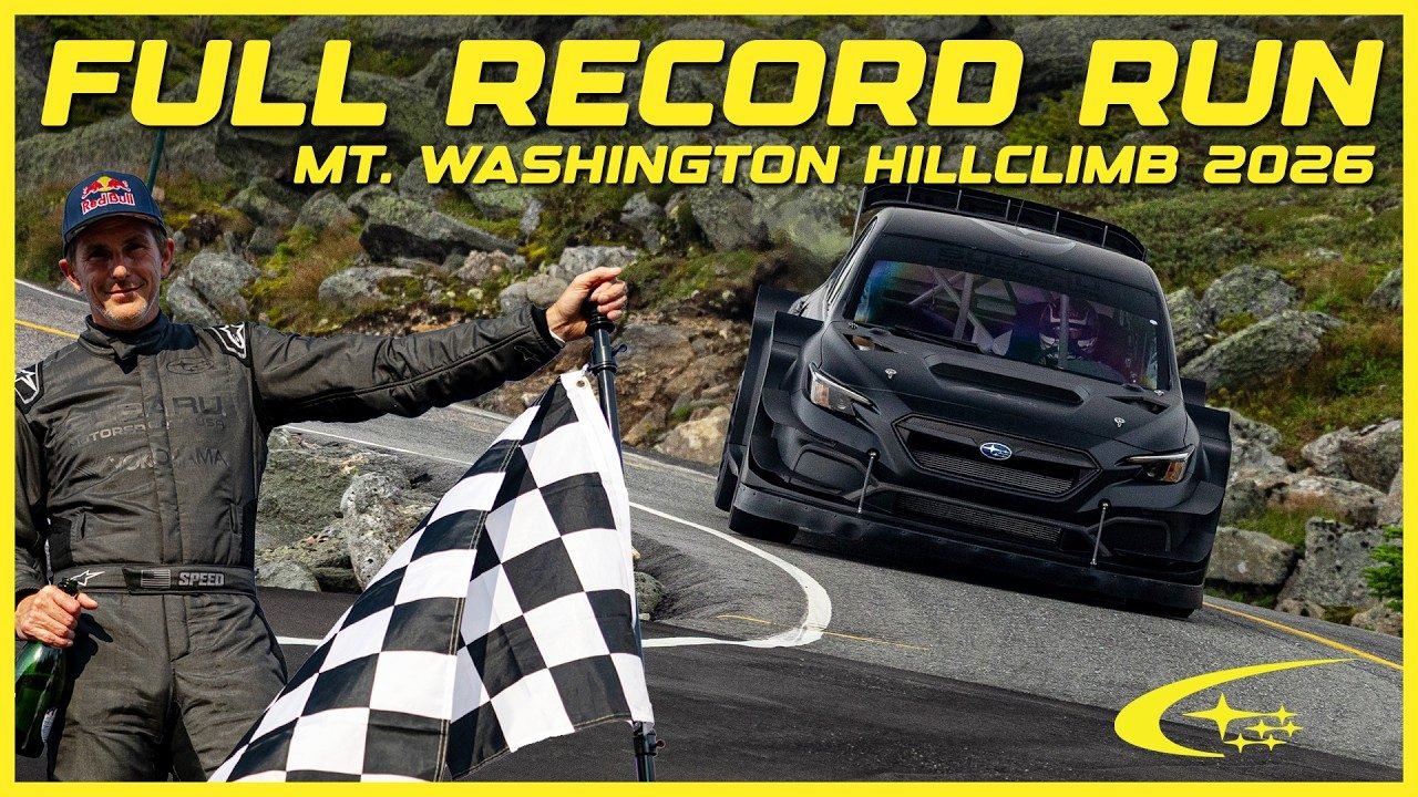 Scott Speed postavio novi rekord na Mount Washingtonu sa Subaru WRX Project Midnight