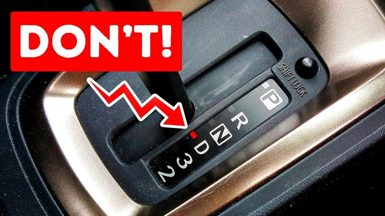 Navika u vožnji koja polako oštećuje vašu transmisiju
