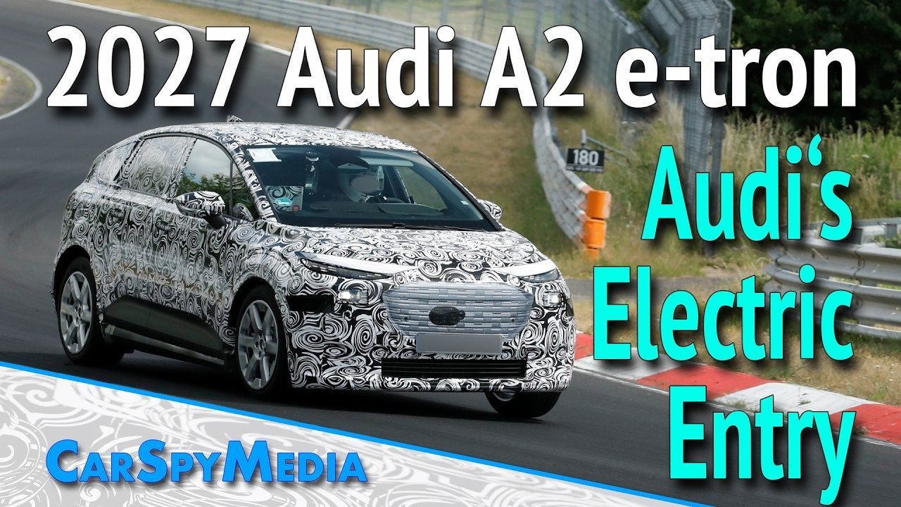 Audi A2: Električni hečbek na Nürburgringu najavljuje povratak legende