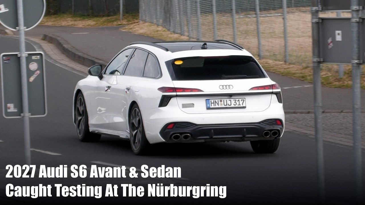 Nova Audi S6 bez kamuflaže: Plug-in hibrid na vidiku